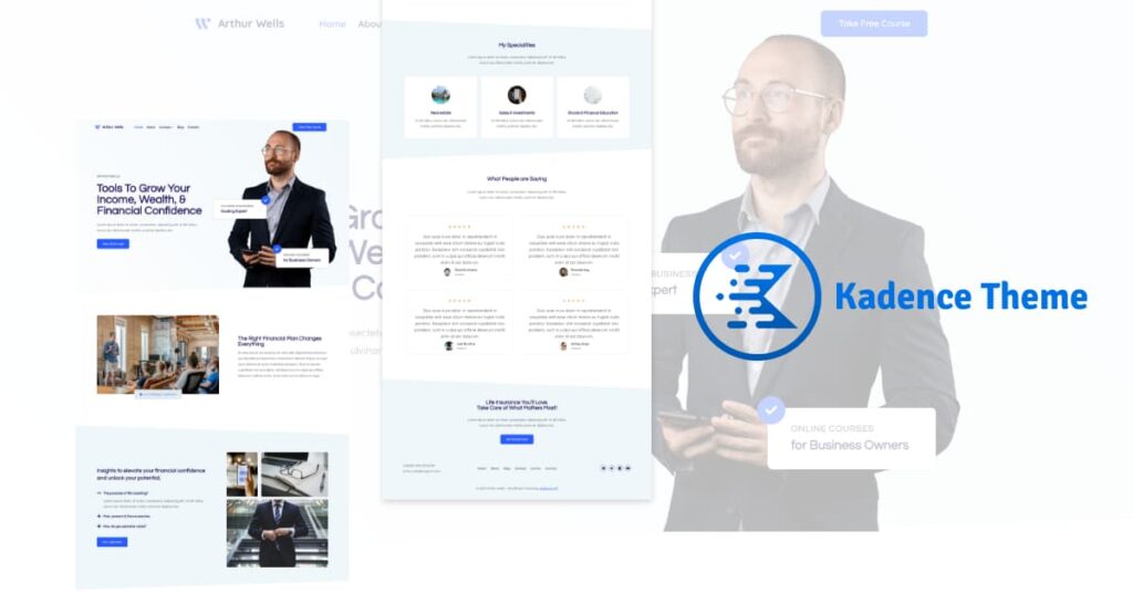 Kadence - Theme wordpress themes for personal branding