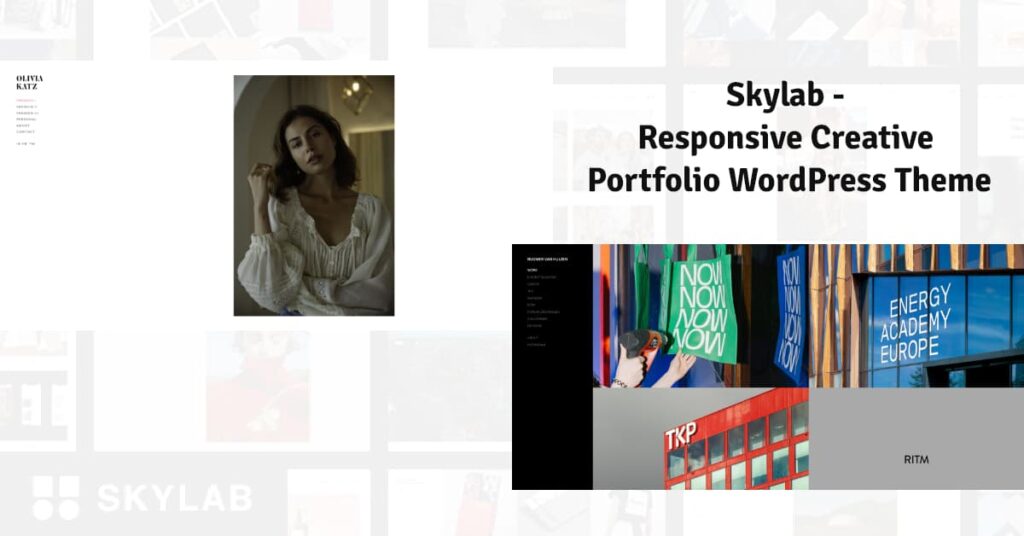 Skylab Responsive Creative Portfolio WordPress Theme 1 WP Messiah