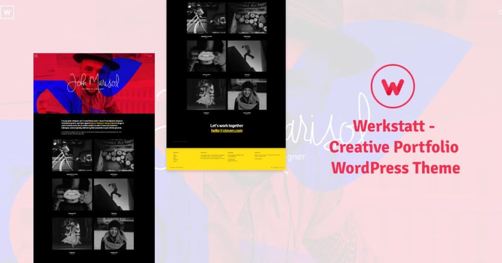 Werkstatt Creative Portfolio WordPress Theme WP Messiah