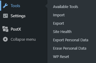 Wp Reset settings 3 WP Messiah