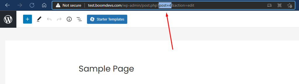 how to find page id 2 WP Messiah