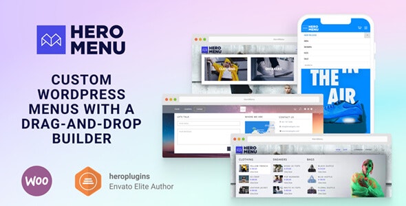 #2 Hero Menu - Responsive WordPress Mega Menu Plugin