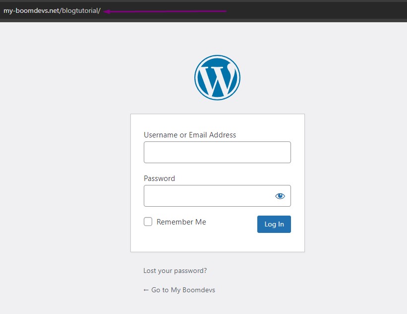 log url 4 WP Messiah
