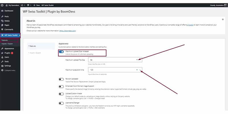 Adjust Maximum Upload File Size