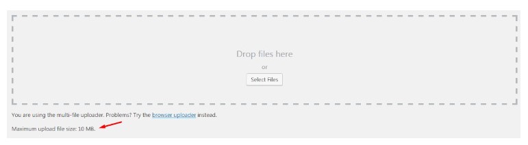 How to Check the Current Maximum Upload Size in WordPress