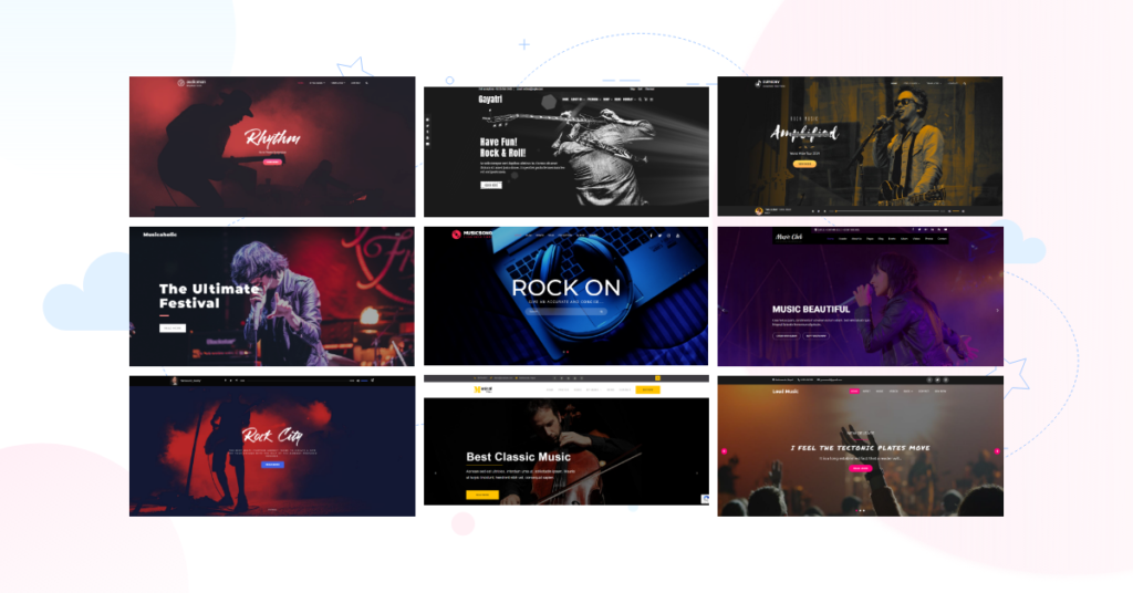 Best Free WordPress Themes for Musicians (2025)
