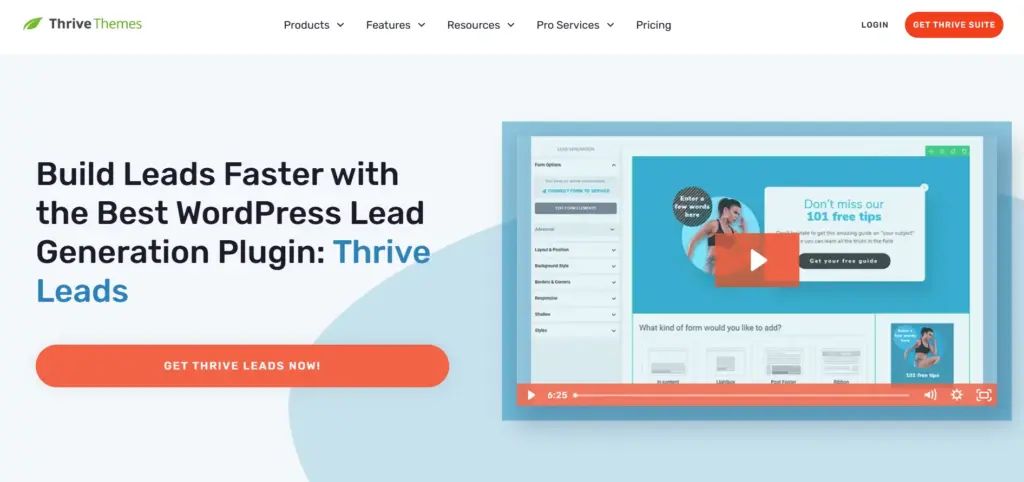 7 Best WordPress Email Subscription Plugins 6 Thrive leads