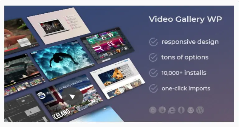 Best WordPress Video Gallery Plugin 4 Video Gallery WP