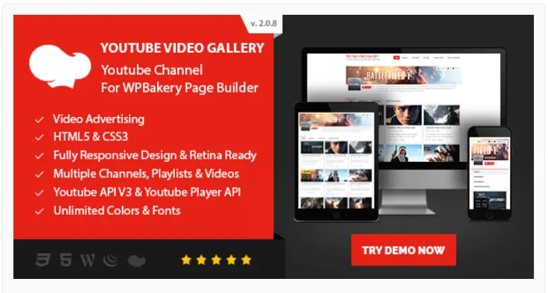 Best WordPress Video Gallery Plugin 3 YouTube Video Gallery